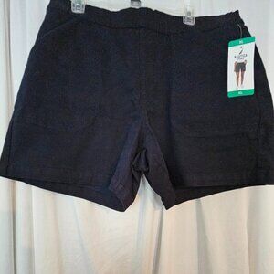 Nautica Jeans Women's Navy Blue Casual Shorts Size XL NWT